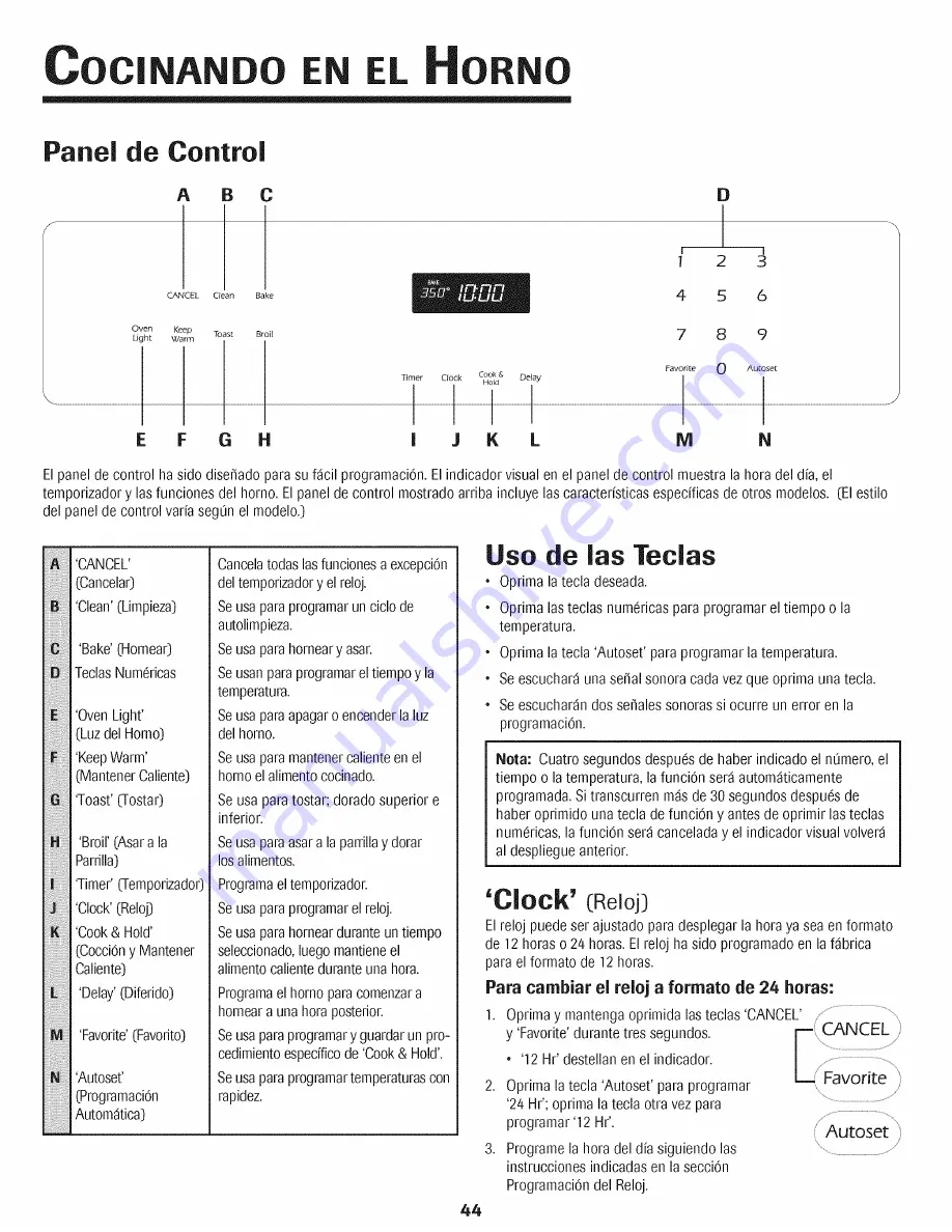 Jenn-Air JJW7530DDB19 Use & Care Manual Download Page 45