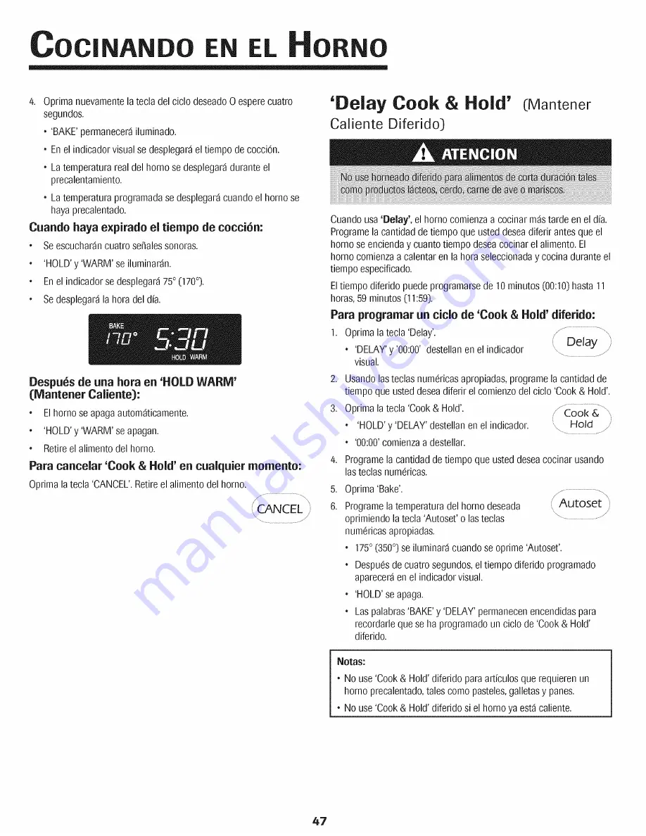 Jenn-Air JJW7530DDB19 Use & Care Manual Download Page 48