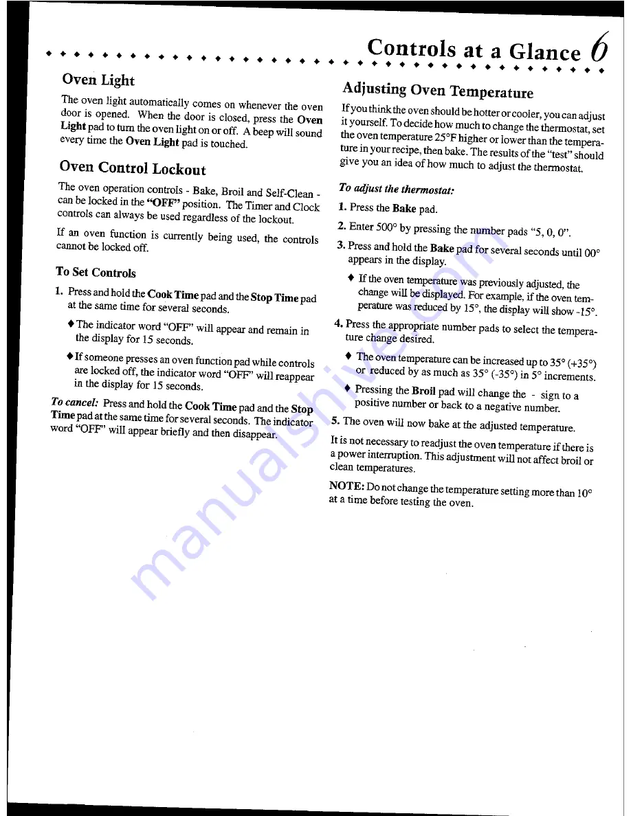 Jenn-Air JJW8 Manual Download Page 7