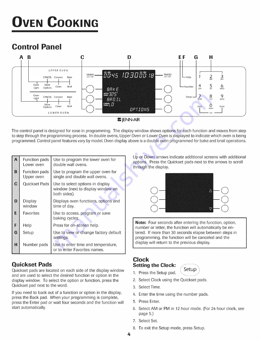 Jenn-Air JJW8527DDB27 Use & Care Manual Download Page 5