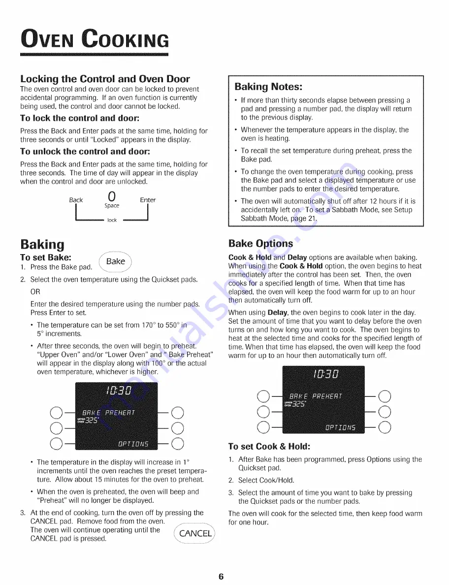 Jenn-Air JJW8527DDB27 Use & Care Manual Download Page 7