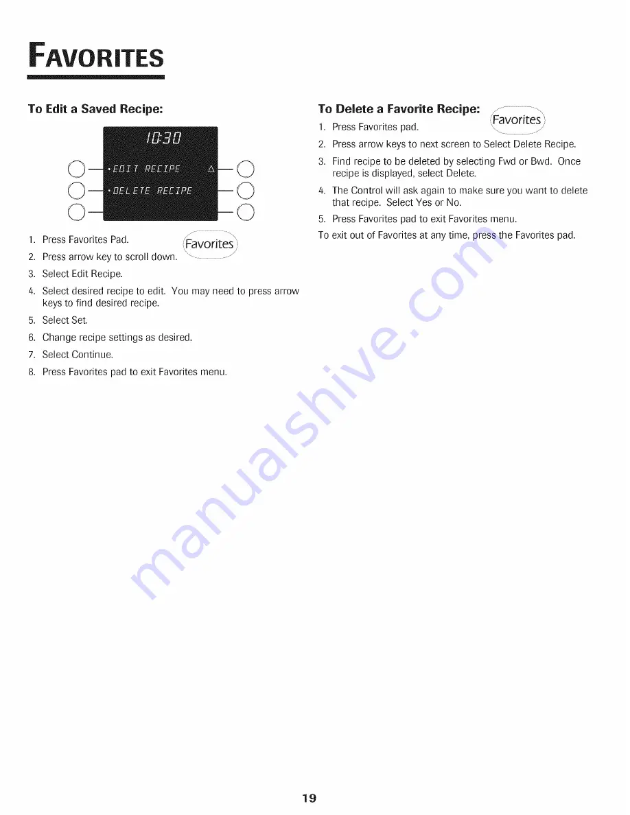 Jenn-Air JJW8527DDB27 Use & Care Manual Download Page 20