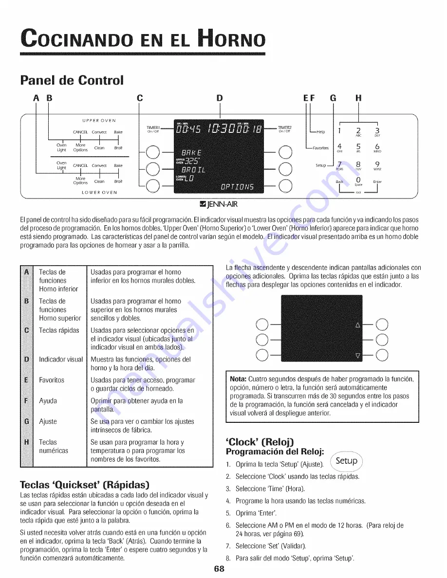 Jenn-Air JJW8527DDB27 Use & Care Manual Download Page 69