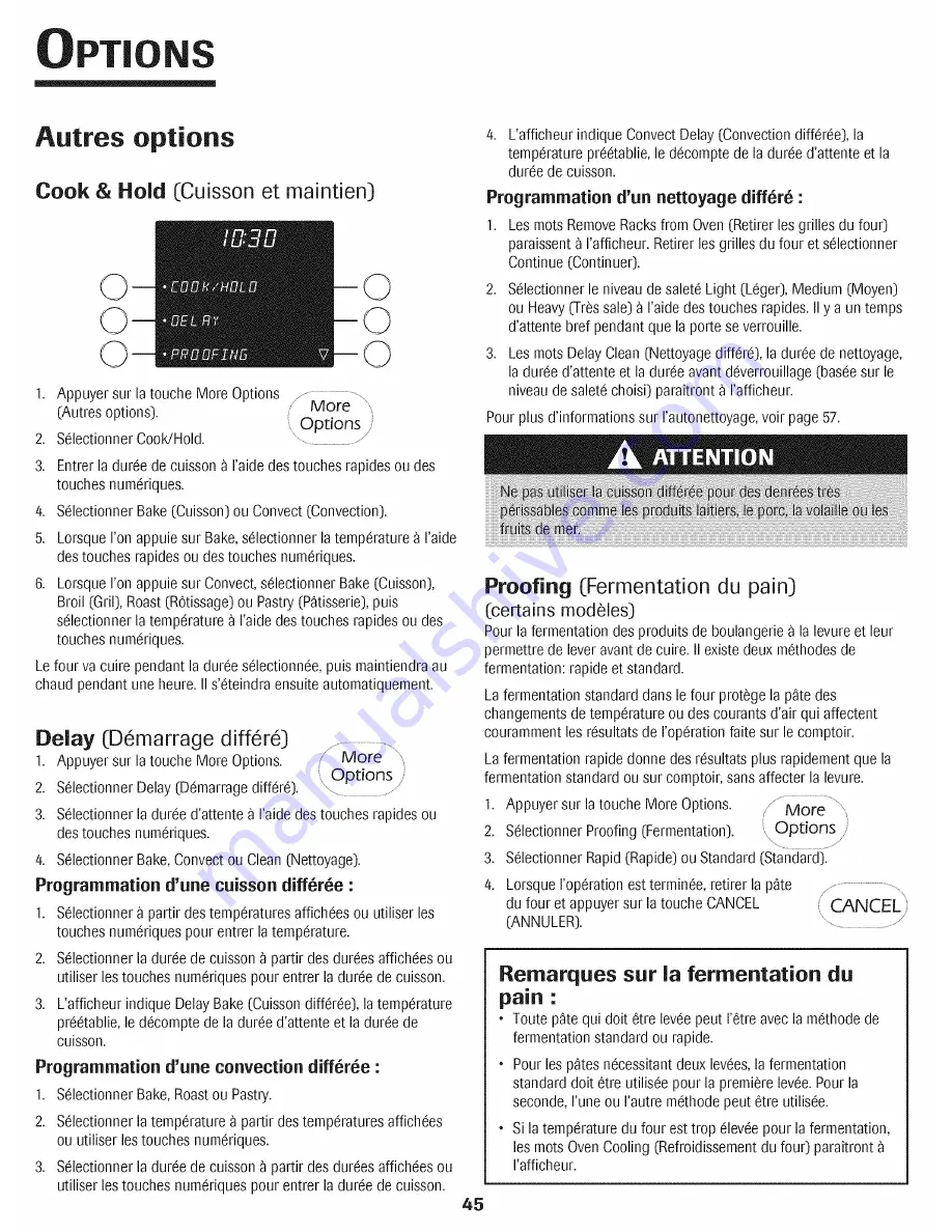 Jenn-Air JJW8530DDB28 Use & Care Manual Download Page 46