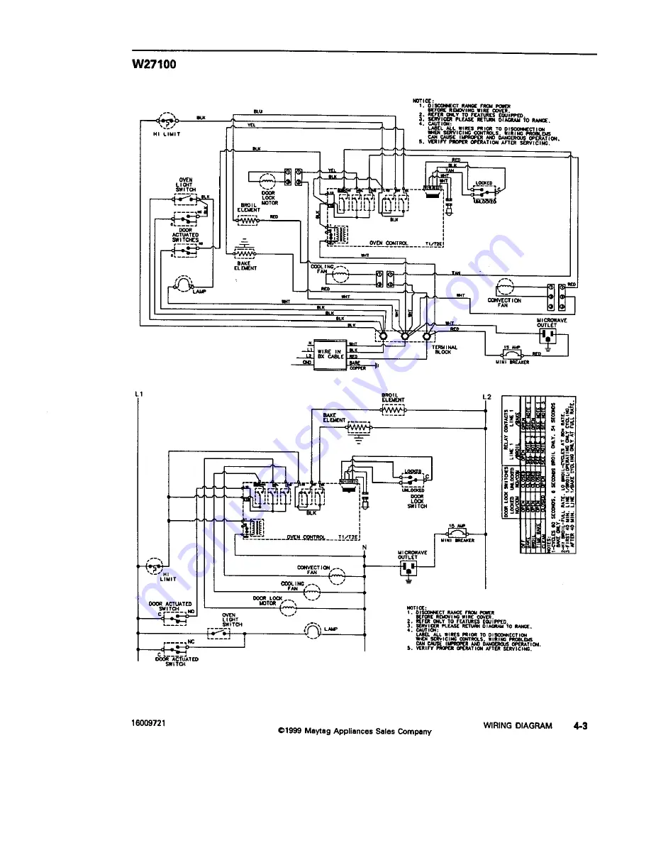 Jenn-Air JJW8630 Service Manual Download Page 35