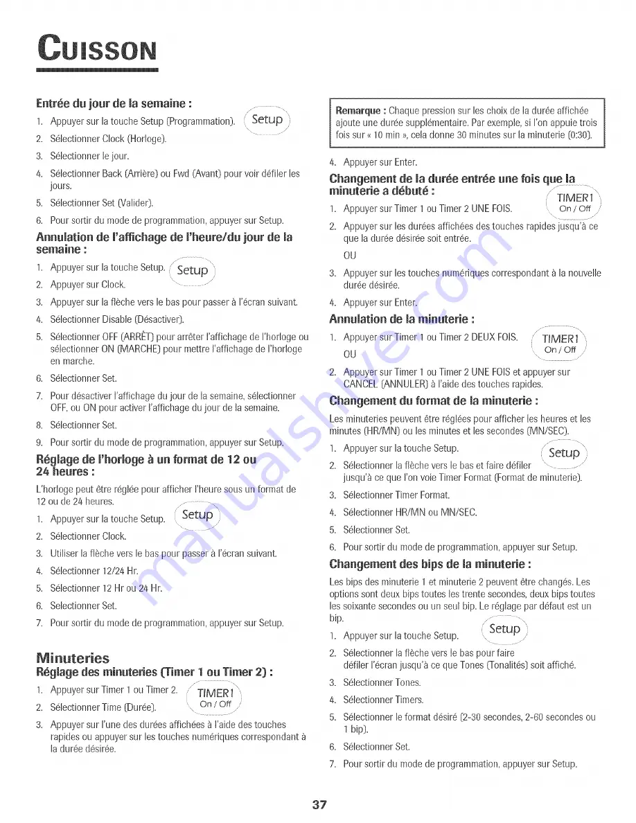 Jenn-Air JJW9530DDR Use & Care Manual Download Page 38