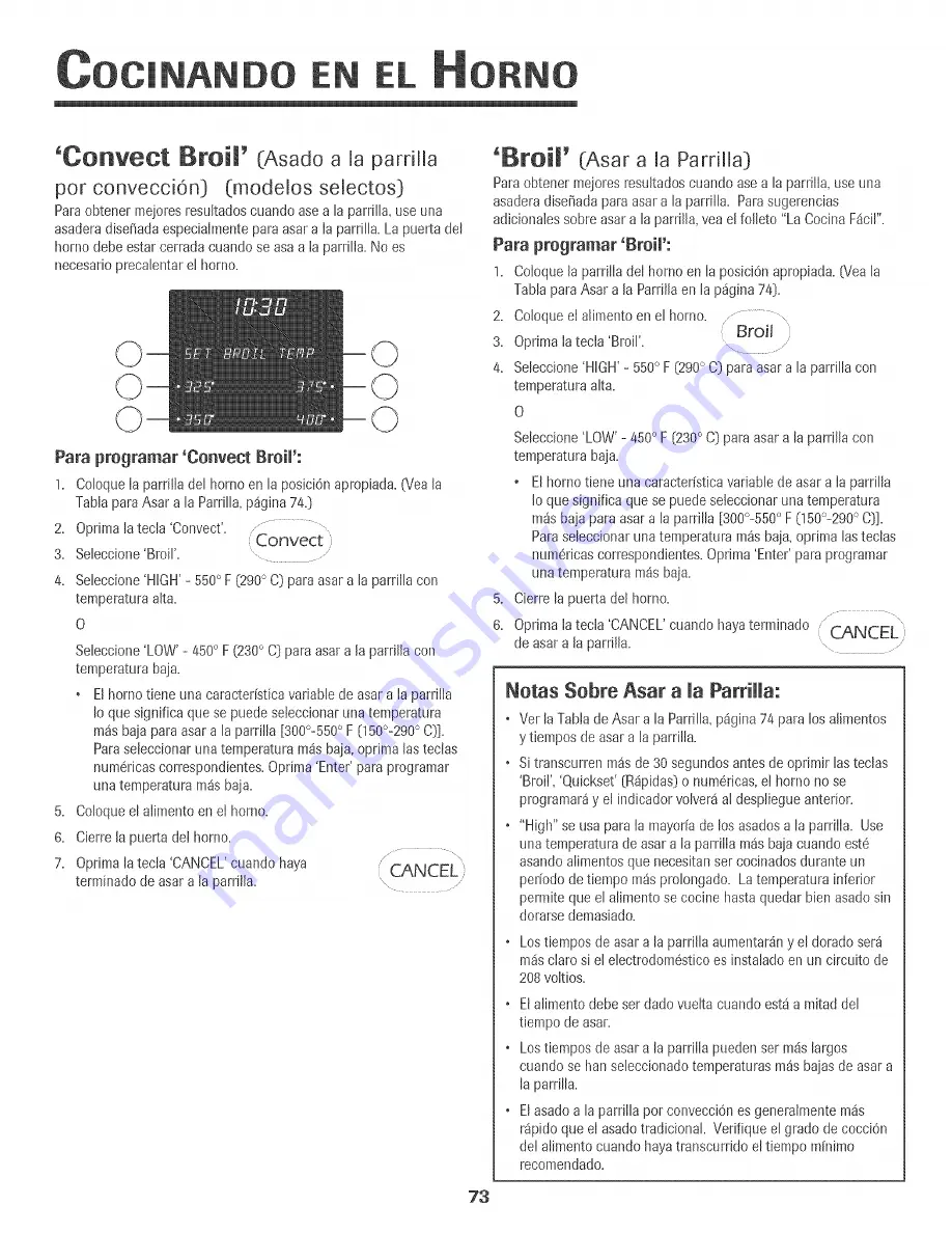 Jenn-Air JJW9530DDR Use & Care Manual Download Page 74