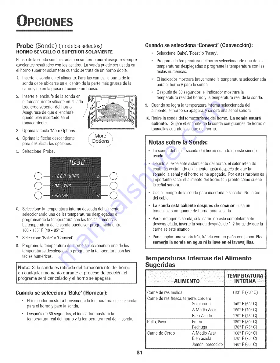 Jenn-Air JJW9530DDR Use & Care Manual Download Page 82