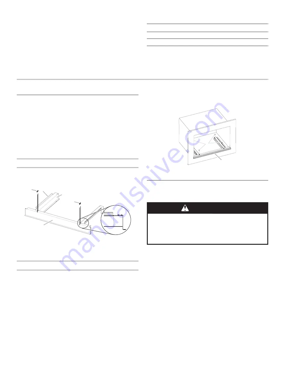 Jenn-Air JMC2430D Installation Instructions Manual Download Page 4