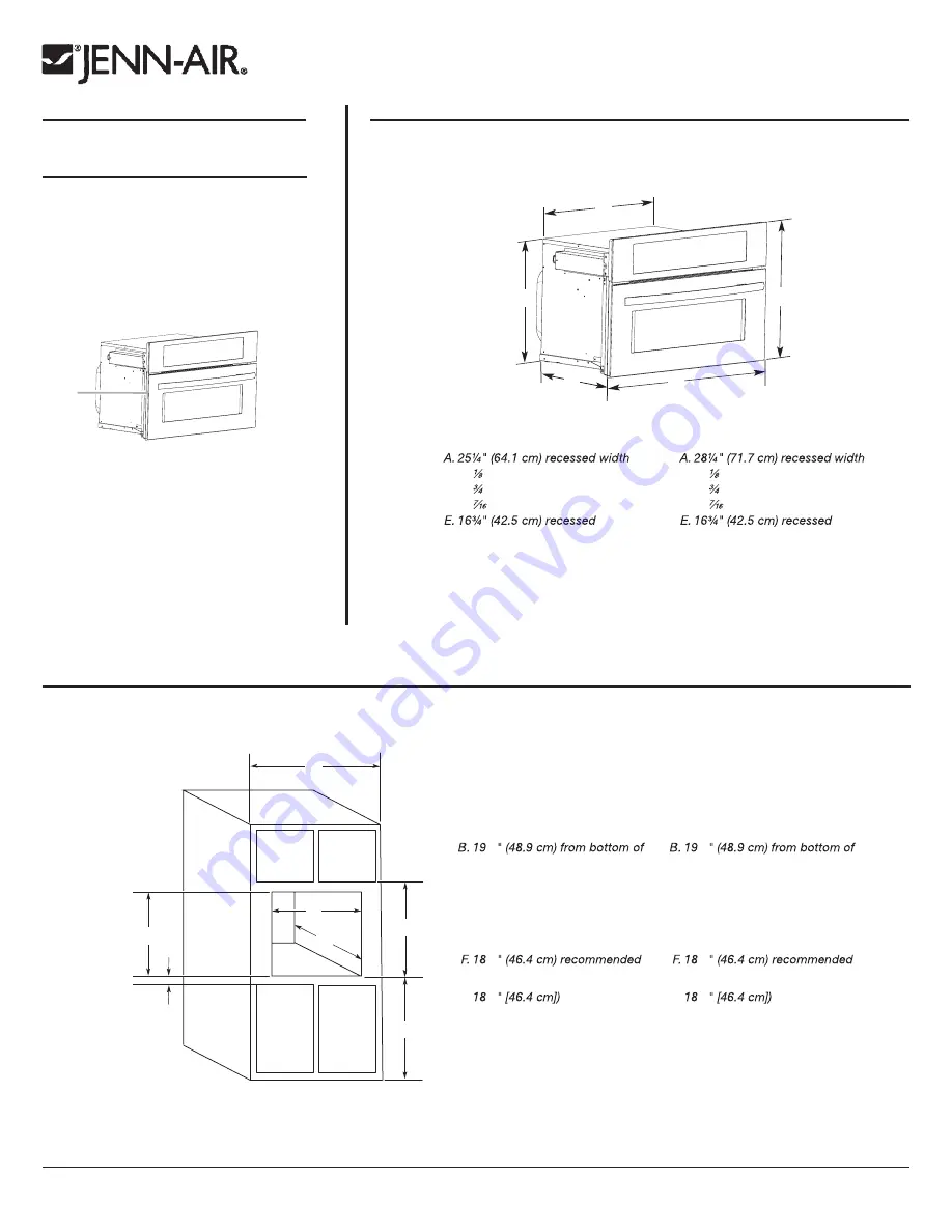 Jenn-Air JMC2430WS Скачать руководство пользователя страница 1