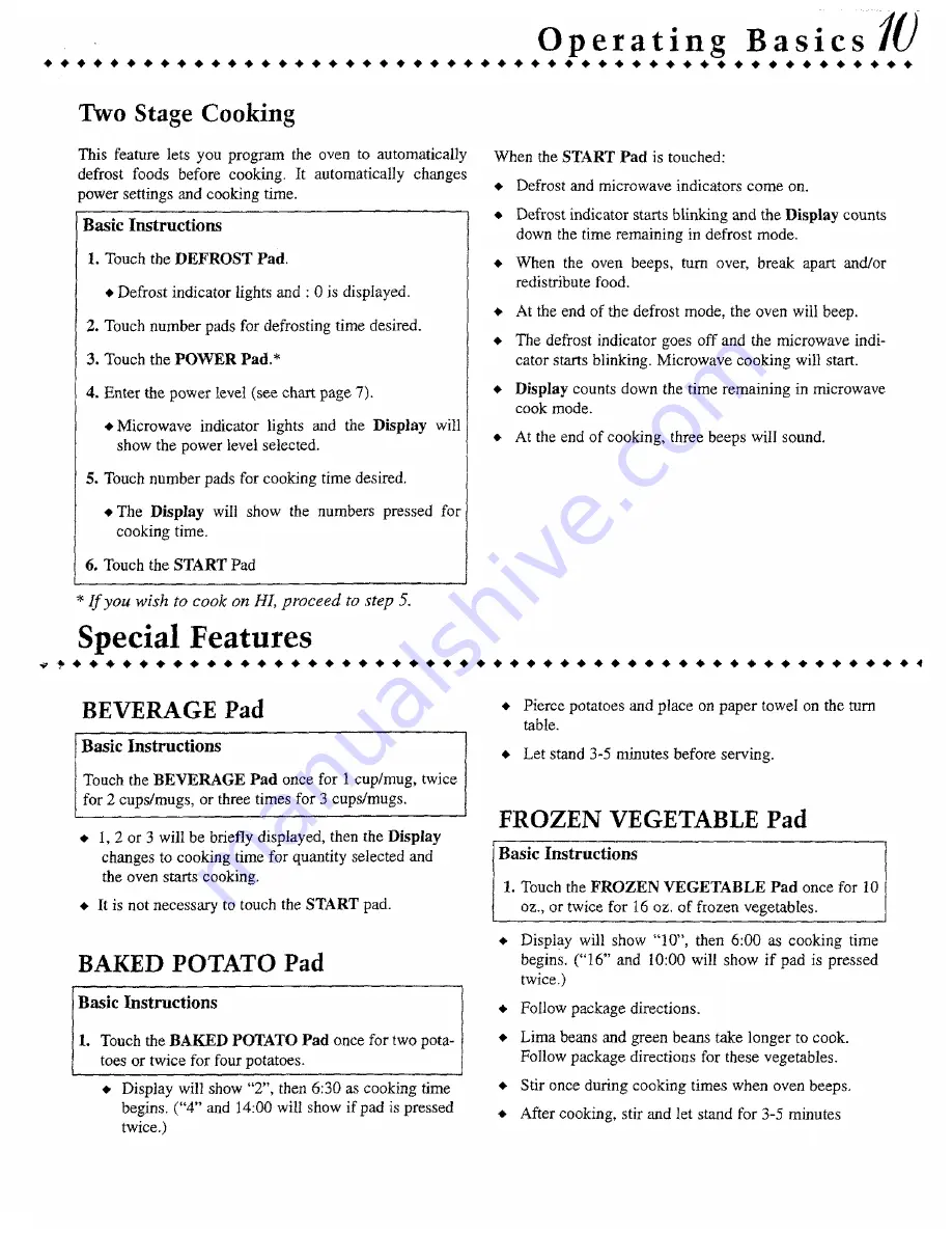 Jenn-Air JMC7010 Guide User Manual Download Page 11