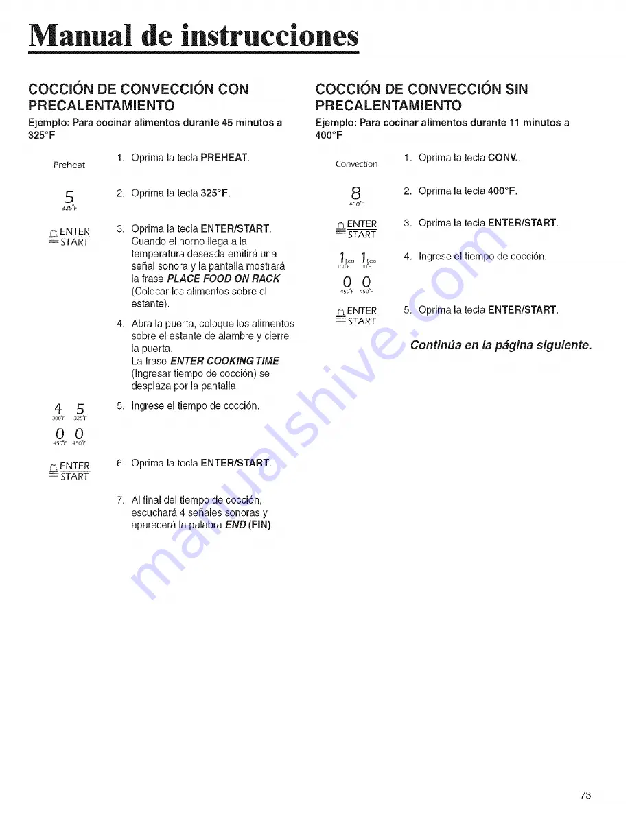 Jenn-Air JMC9158BAB Use & Care Manual Download Page 73