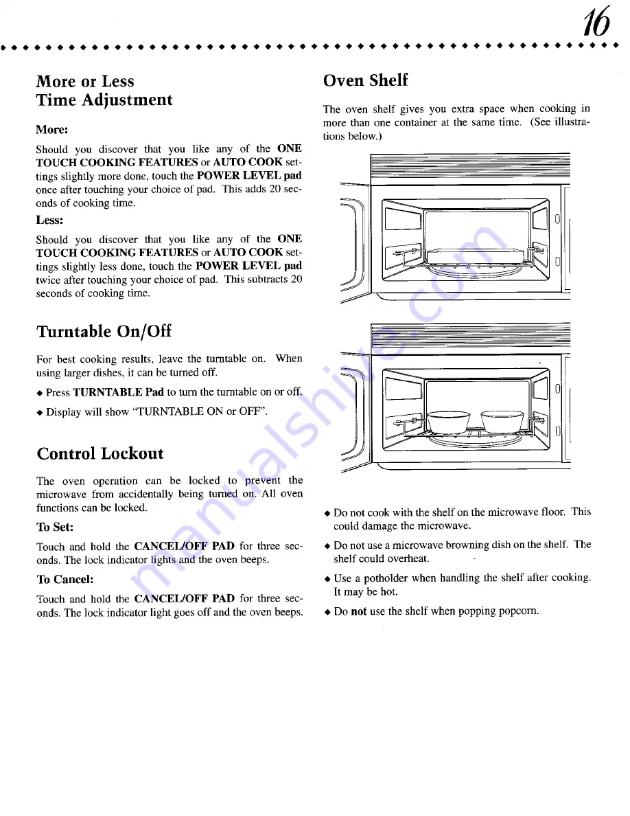 Jenn-Air JMV8000 User Manual Download Page 17