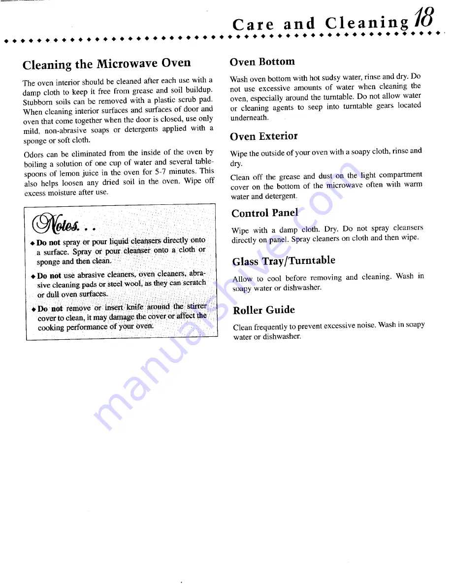 Jenn-Air JMV8000 User Manual Download Page 19