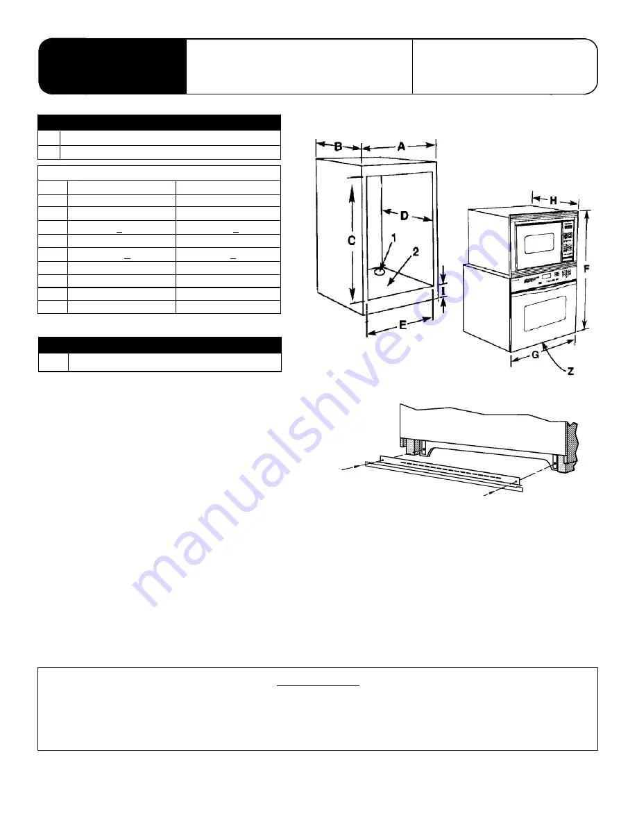 Jenn-Air JMW8330DAB Installation Instructions Manual Download Page 5