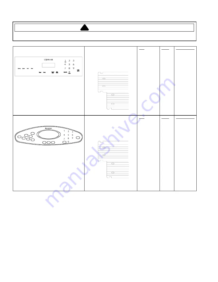 Jenn-Air JMW8527DA Series Service Manual Download Page 16