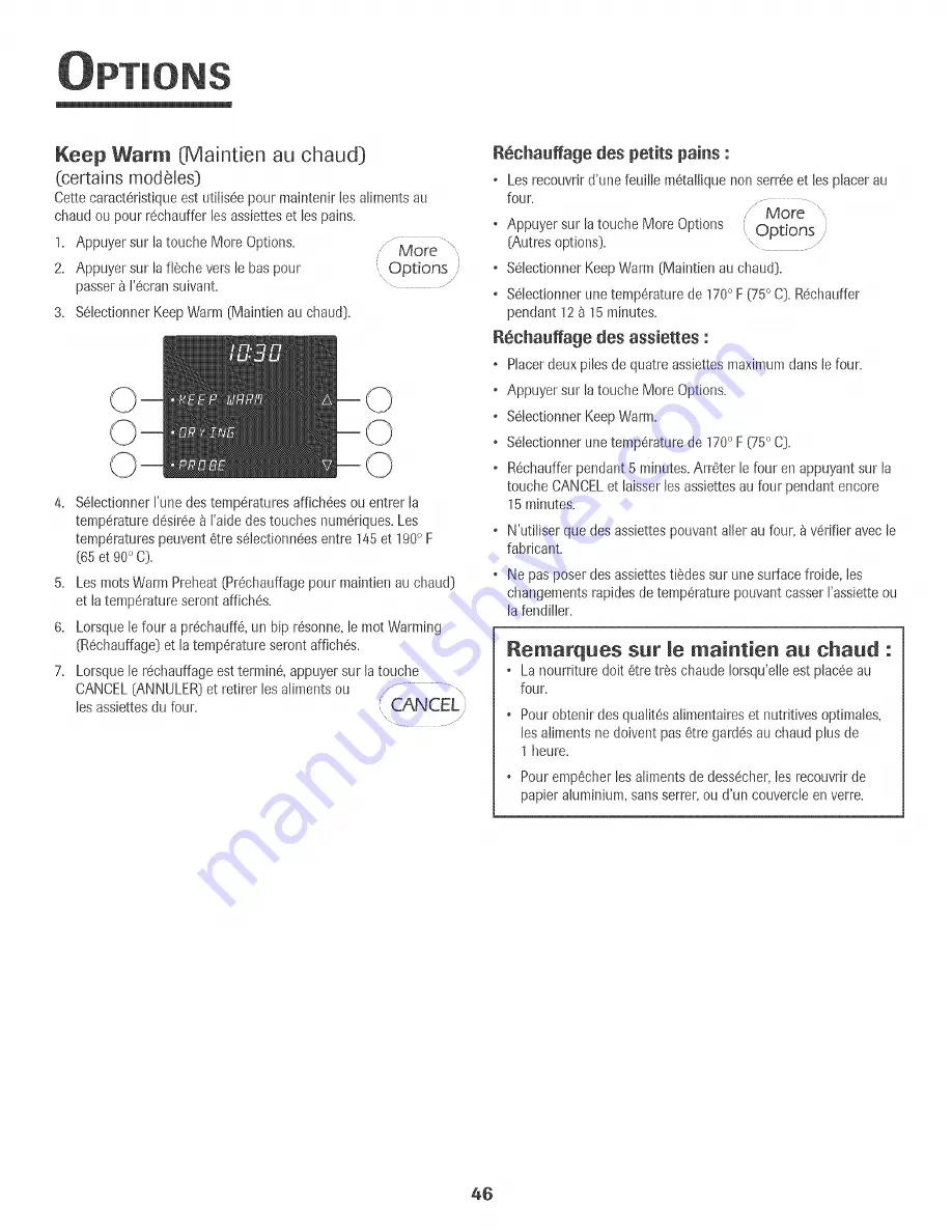 Jenn-Air JMW9527DAS Use & Care Manual Download Page 47