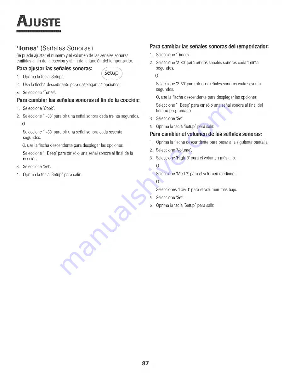 Jenn-Air JMW9527DAS Use & Care Manual Download Page 88