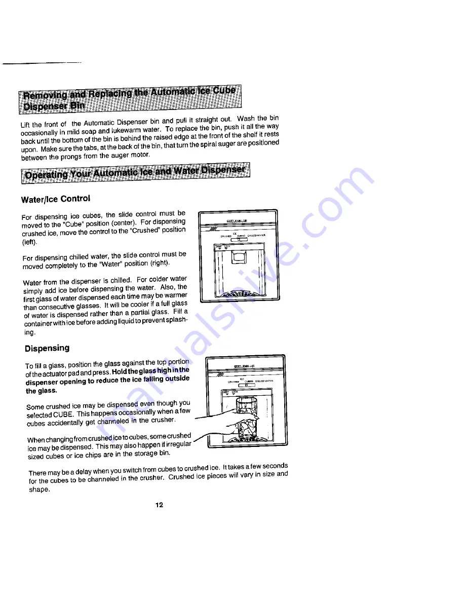 Jenn-Air JRSD2490 Use And Care Manual Download Page 12