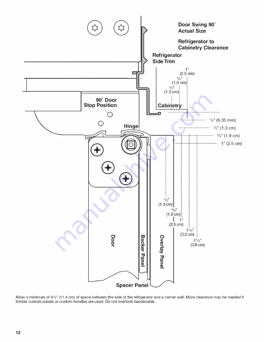 Jenn-Air JS42CXFXDB Installation Manual Download Page 12