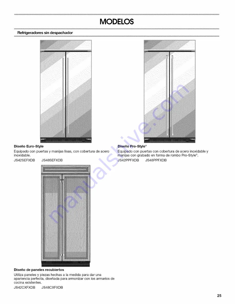 Jenn-Air JS42CXFXDB Installation Manual Download Page 25