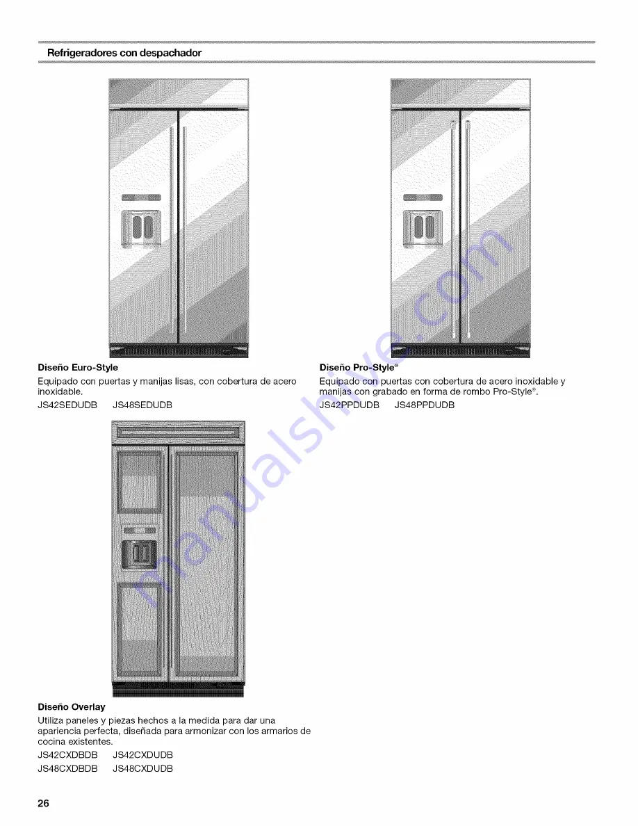 Jenn-Air JS42CXFXDB Installation Manual Download Page 26