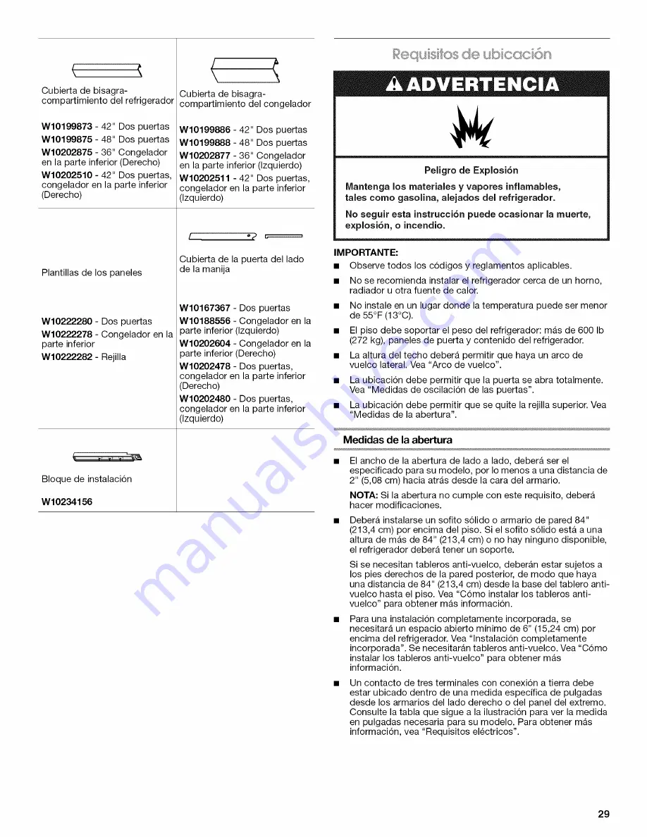 Jenn-Air JS42NXFXDW Installation Instructions Manual Download Page 29