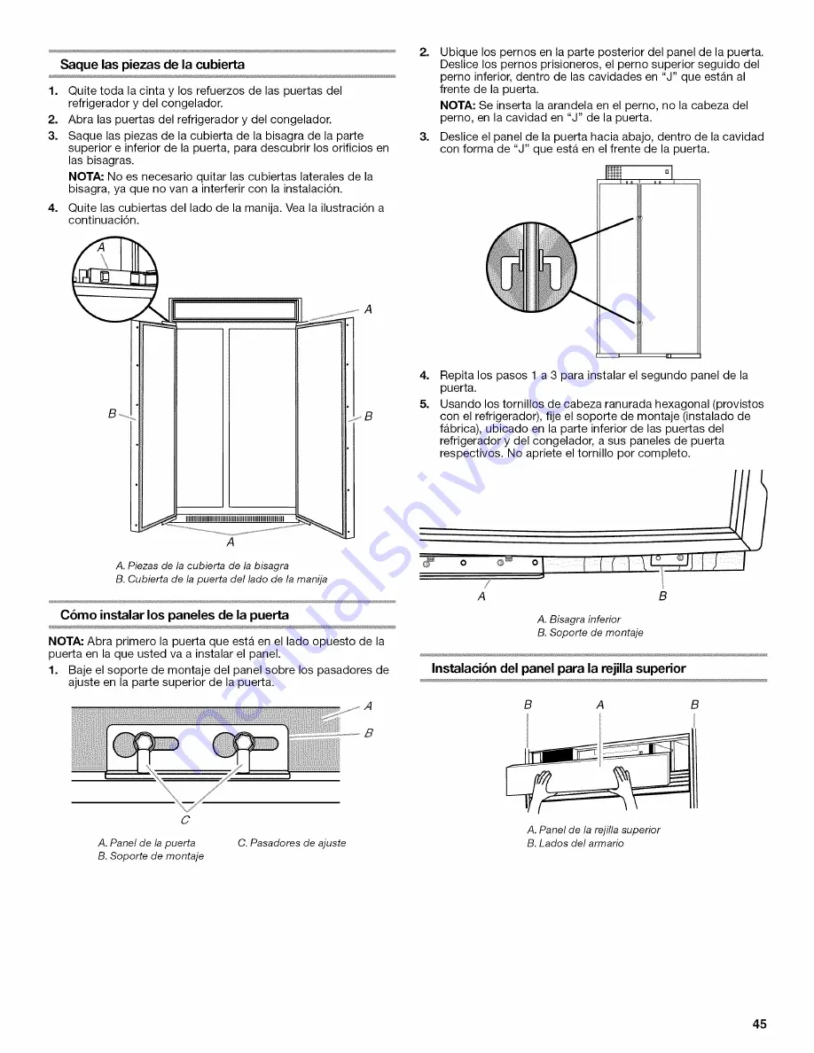 Jenn-Air JS42NXFXDW Скачать руководство пользователя страница 45