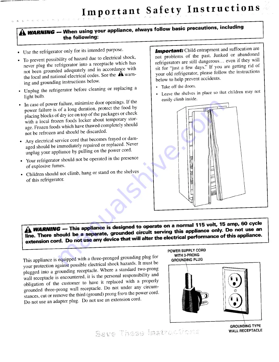 Jenn-Air JSD2374ARB Скачать руководство пользователя страница 3