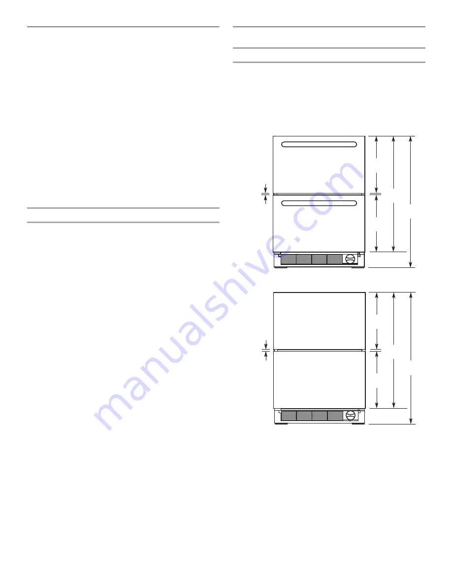 Jenn-Air JUD24FR S Series Скачать руководство пользователя страница 6