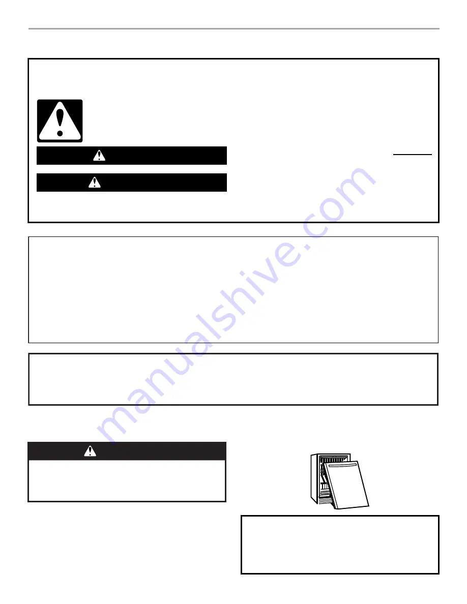 Jenn-Air JUW24FLECX Use & Care Manual Download Page 3