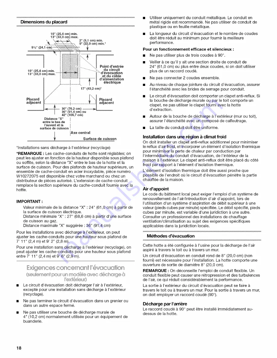 Jenn-Air JXI8036WS Скачать руководство пользователя страница 18