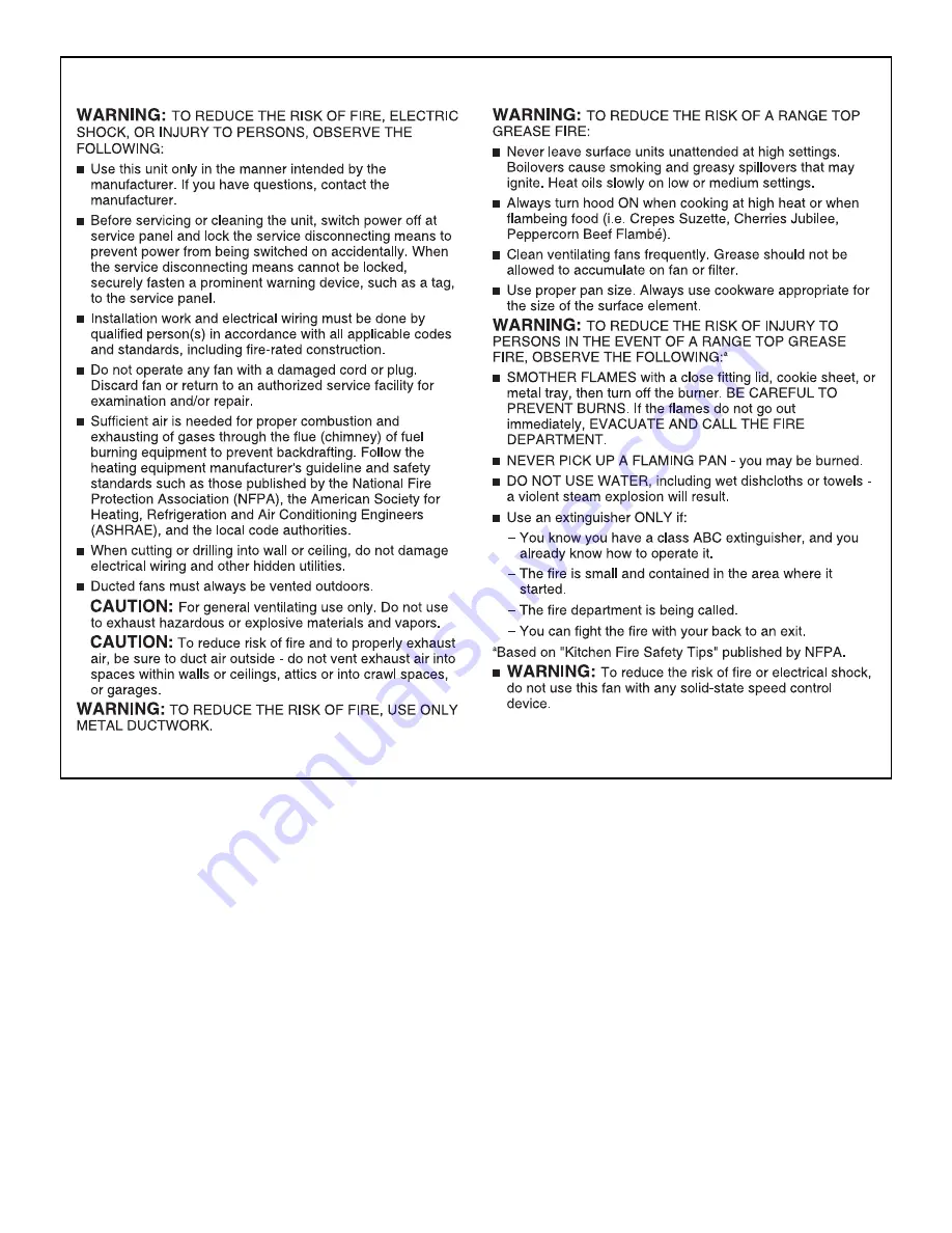 Jenn-Air JXI8736DS Installation Instructions And Use & Care Manual Download Page 4