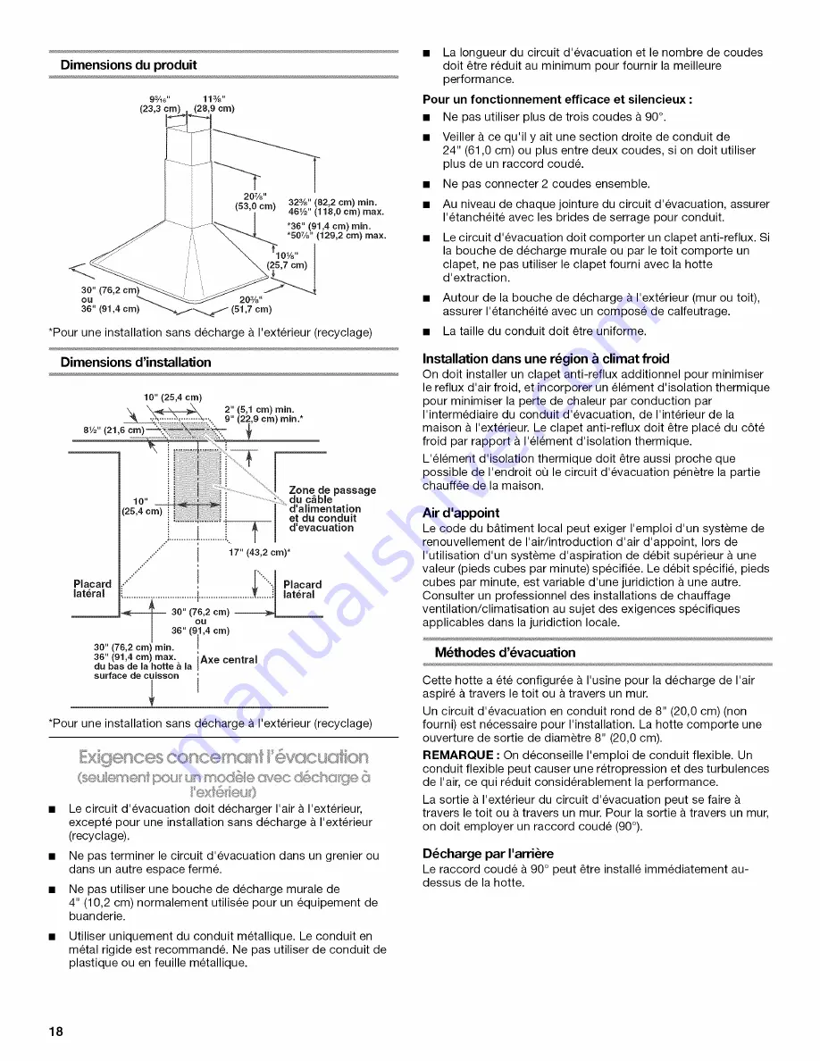 Jenn-Air JXW6030WR0 Installation Instructions And Use & Care Manual Download Page 18