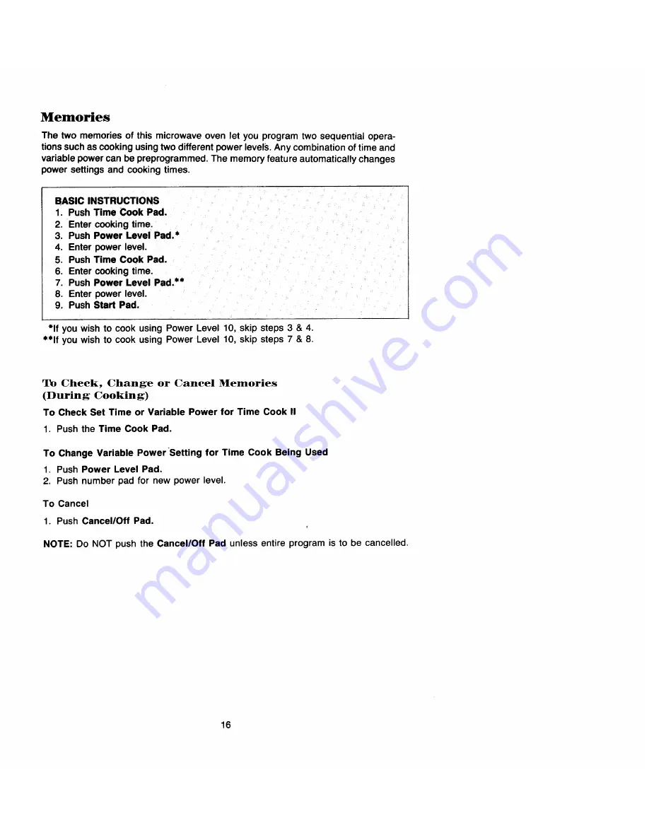 Jenn-Air M417 Use And Care Manual Download Page 14