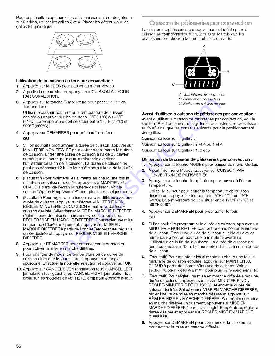 Jenn-Air PRO-STYLE JGRP430 Скачать руководство пользователя страница 56