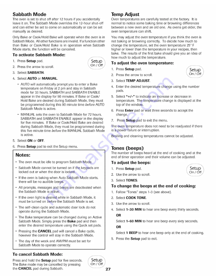 Jenn-Air PRO-STYLE JGS8860BDP17 Use & Care Manual Download Page 28