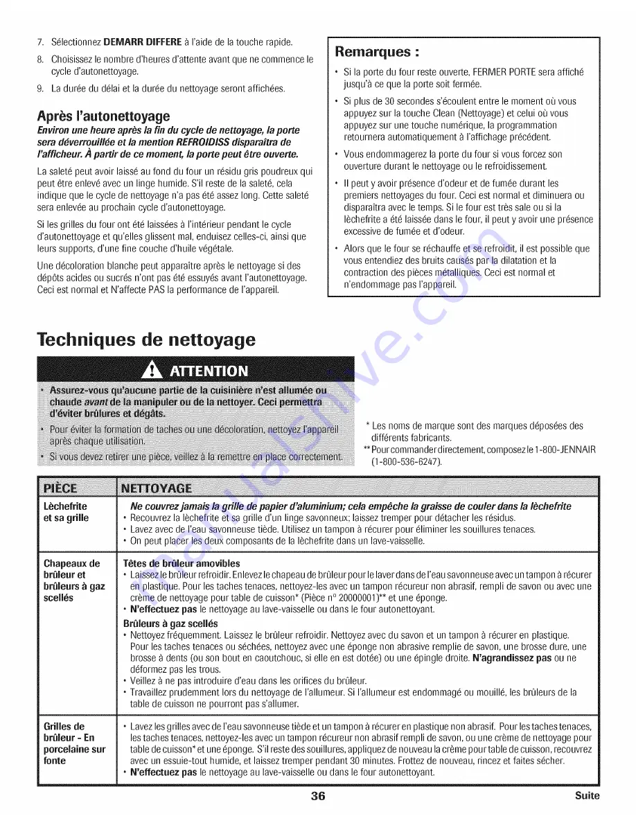 Jenn-Air PRO-STYLE JGS8860BDP17 Use & Care Manual Download Page 37