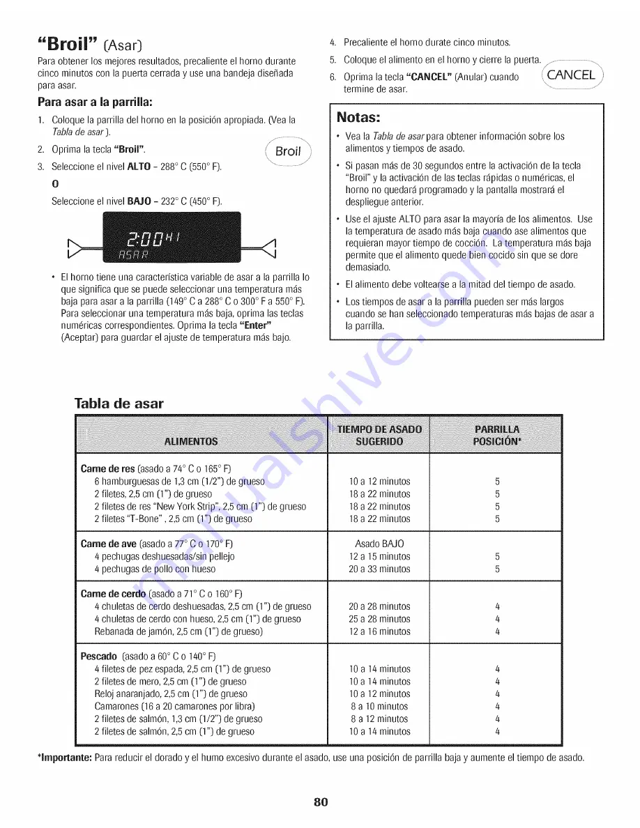 Jenn-Air PRO-STYLE JGS8860BDP17 Скачать руководство пользователя страница 81