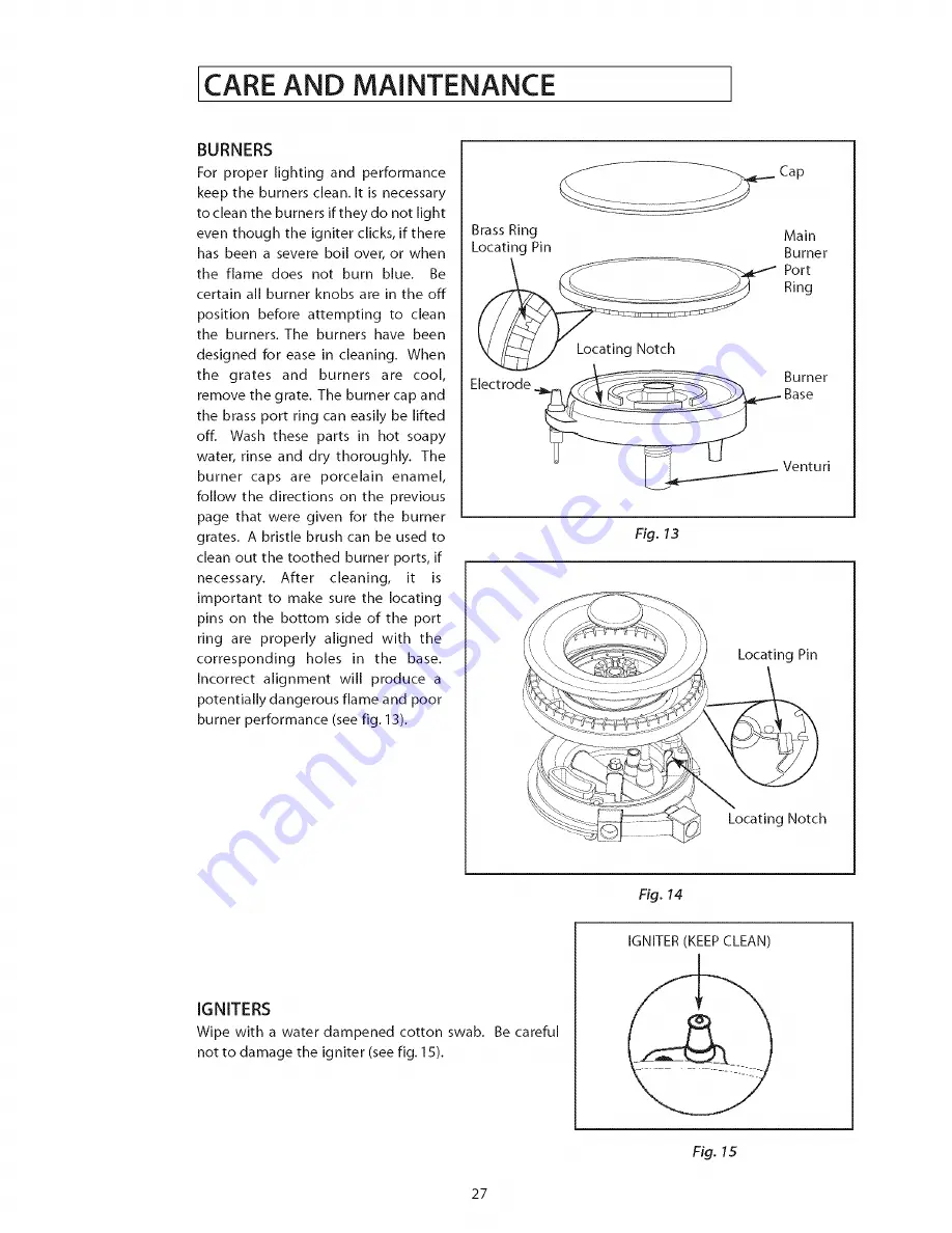 Jenn-Air Pro-Style PRD3630 Скачать руководство пользователя страница 28