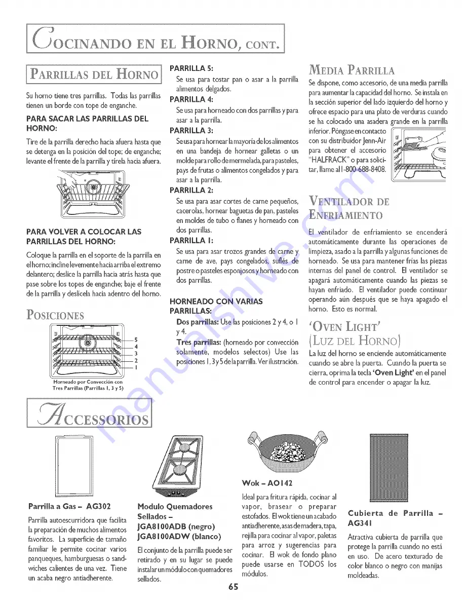 Jenn-Air ProStyle JDS9861AAP User Manual Download Page 66