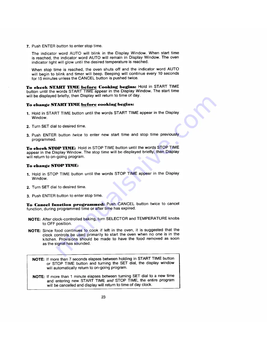 Jenn-Air S136-C Use And Care Manual Download Page 21