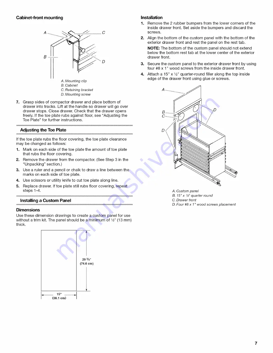 Jenn-Air TC607X2 Use & Care Manual Download Page 91