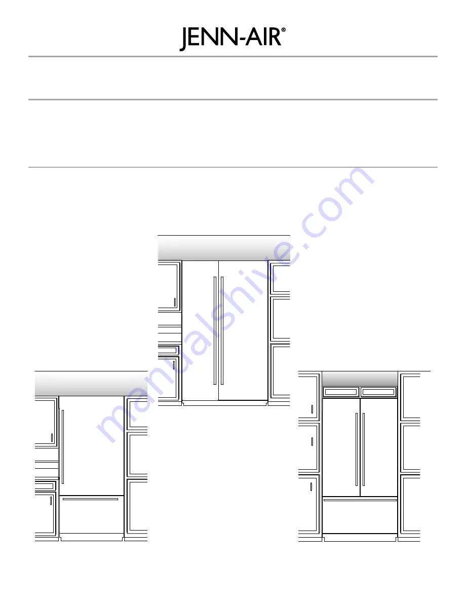 Jenn-Air W10292391 Installation Instructions Manual Download Page 1