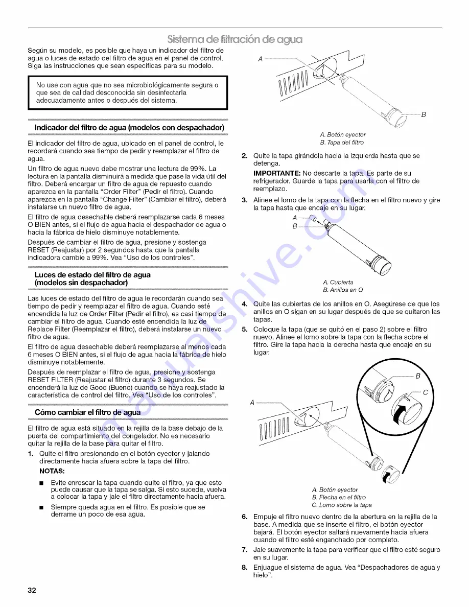 Jenn-Air W103039888B Use & Care Manual Download Page 32