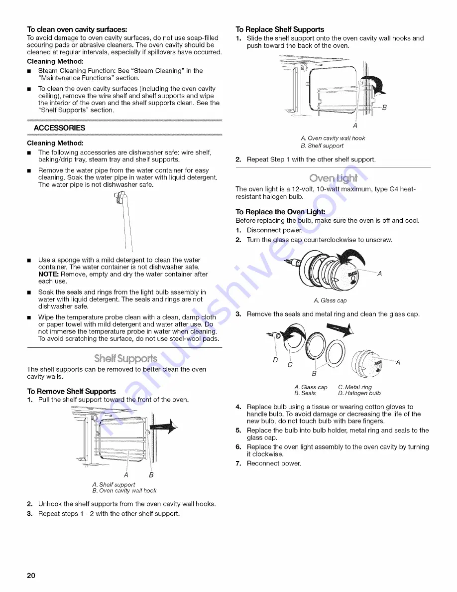 Jenn-Air W10419852A Use & Care Manual Download Page 20