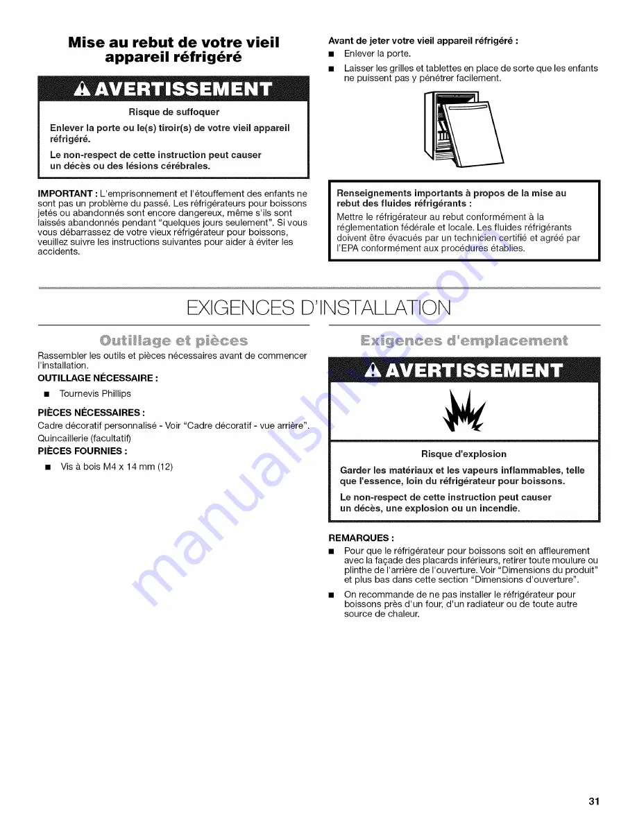 Jenn-Air W10549547A Use & Care Manual Download Page 31