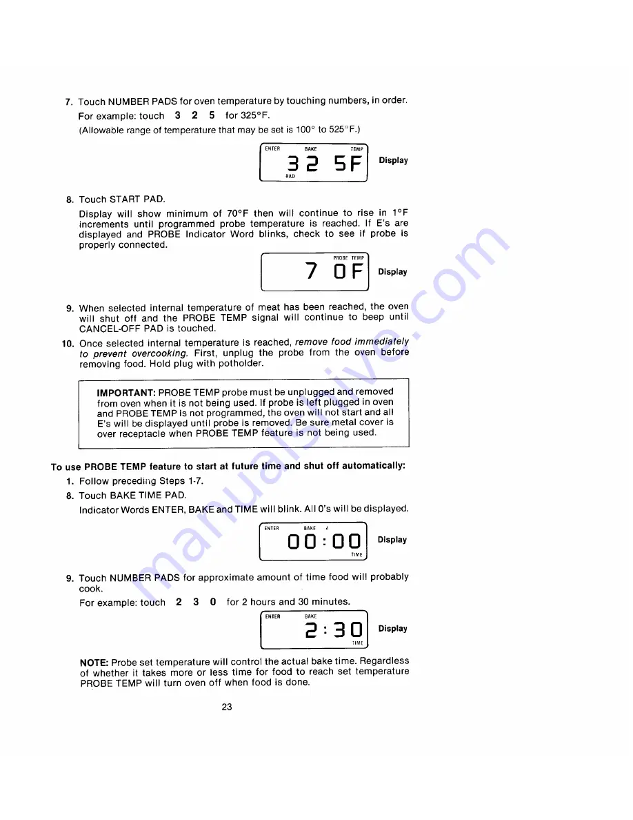 Jenn-Air W188 Скачать руководство пользователя страница 23