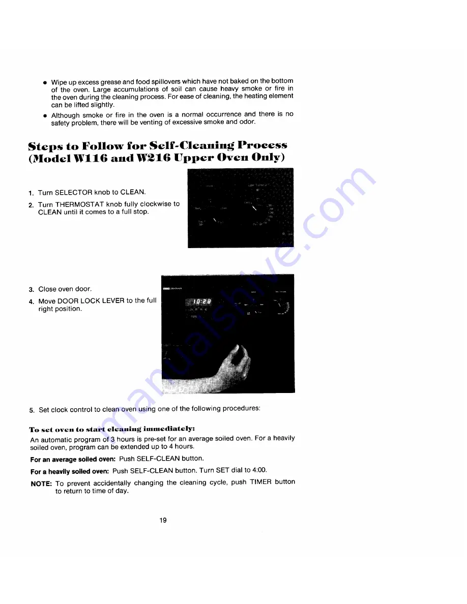 Jenn-Air W216 Use And Care Manual Download Page 18