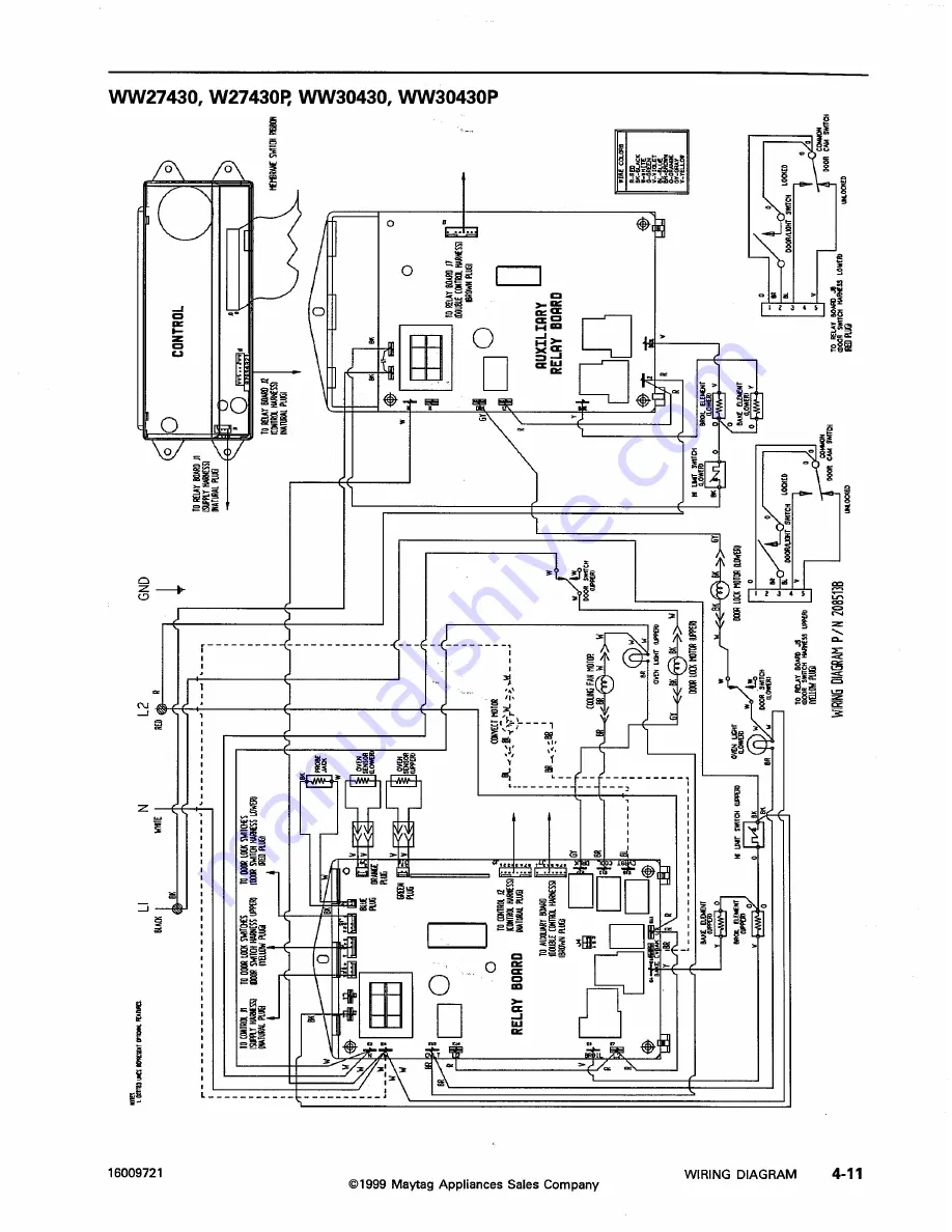 Jenn-Air W2451 Service Manual Download Page 48